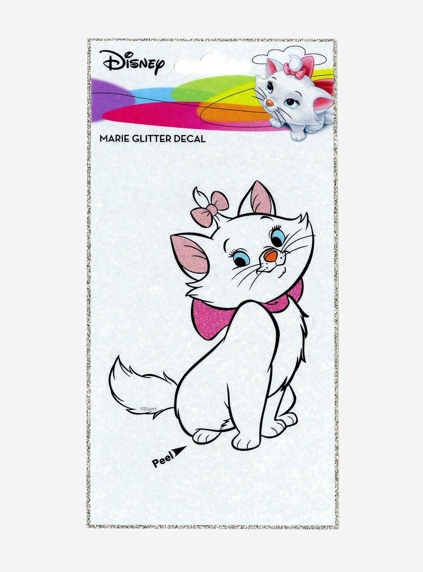 Disney The Aristocats Marie Glitter Decal | Hot Topic