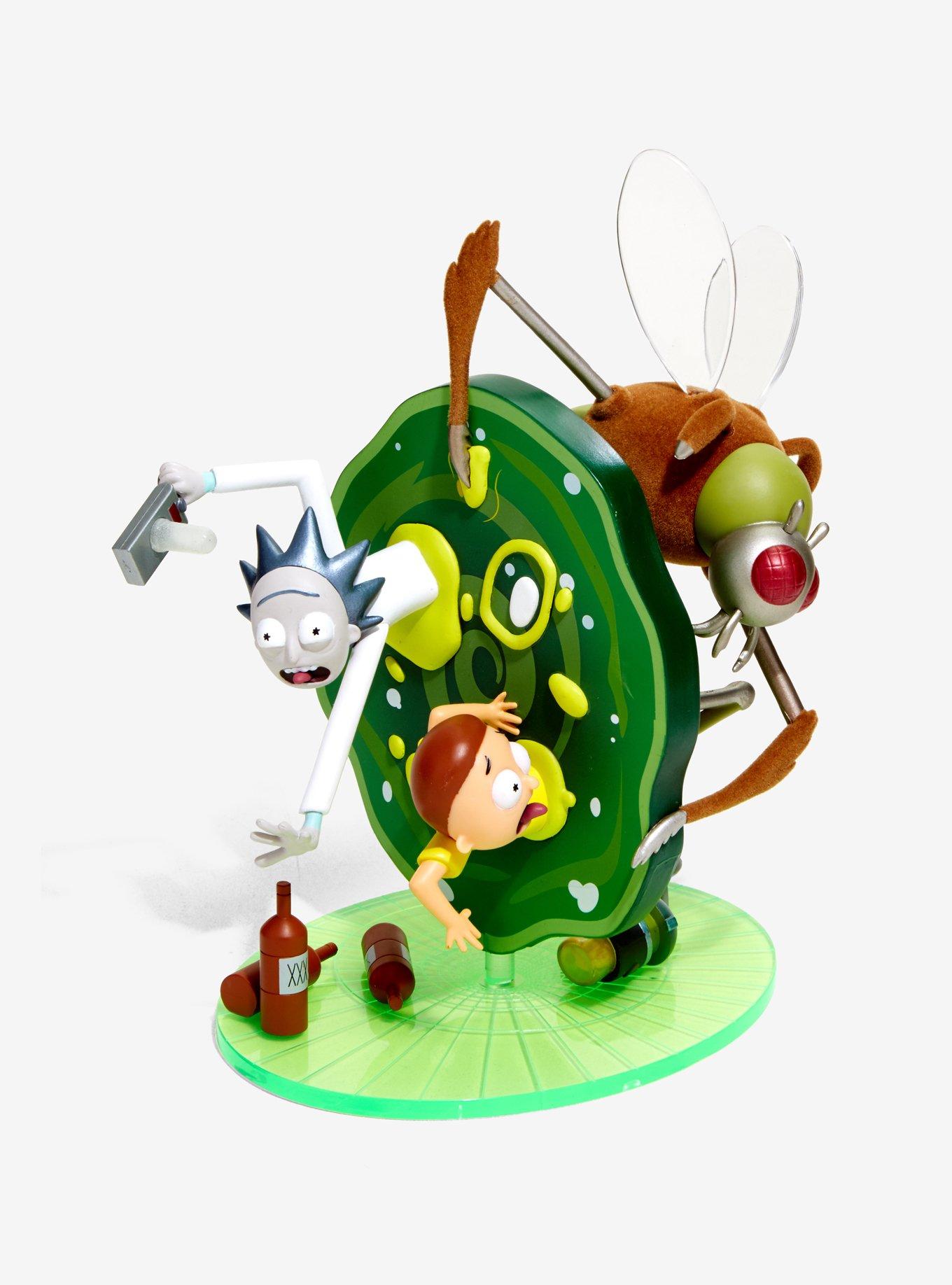 Kidrobot x Rick And Morty Collectible Vinyl Art Figure Hot Topic Exclusive, , hi-res