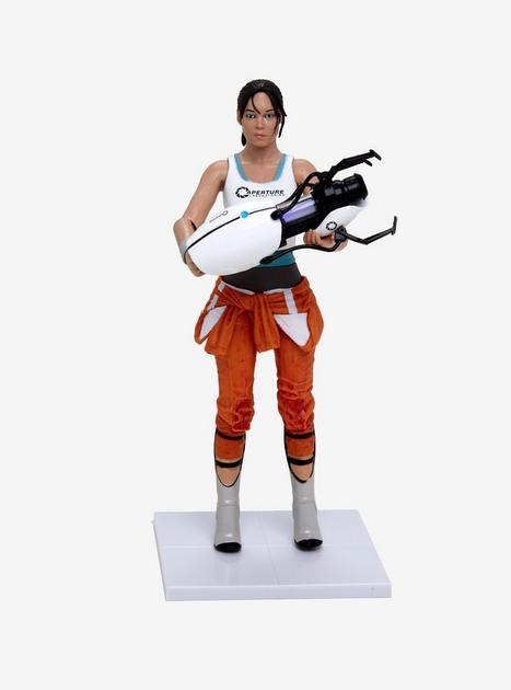 Portal 2 Chell Poseable Light Up Figure | Hot Topic