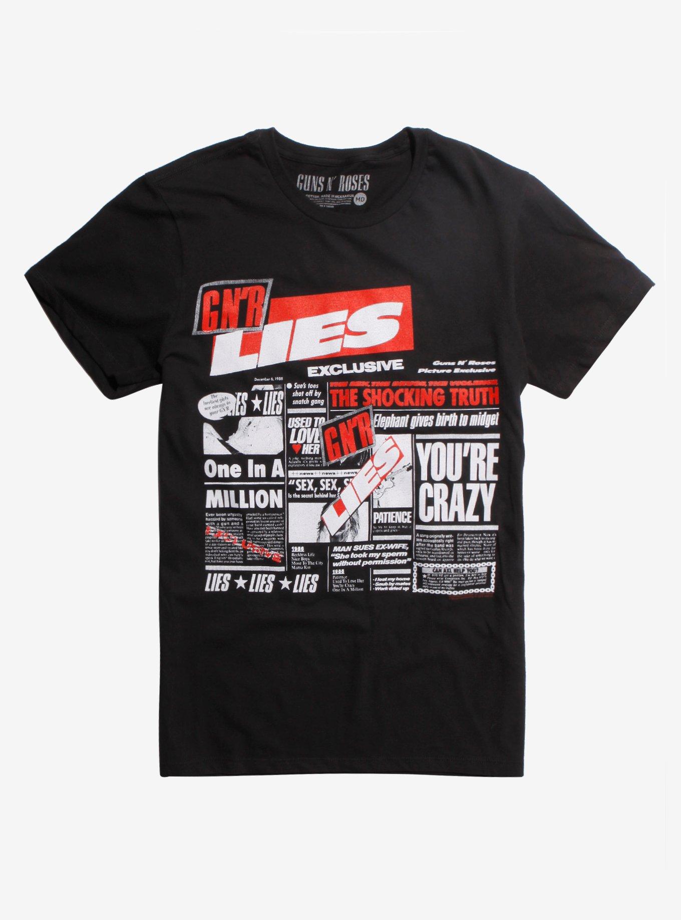 Guns N' Roses Lies T-Shirt | Hot Topic