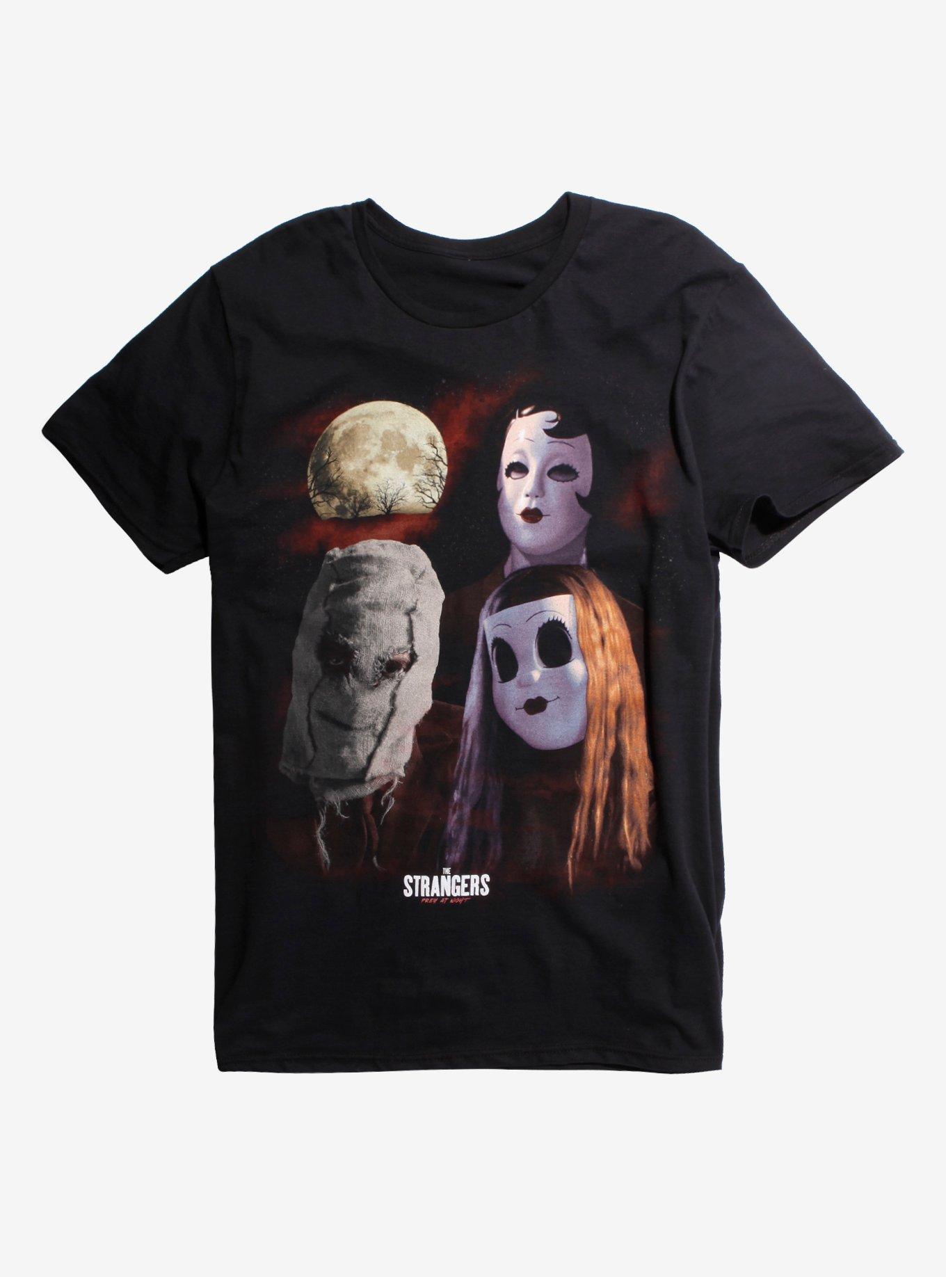 The Strangers: Prey At Night Moon Heads T-Shirt, BLACK, hi-res