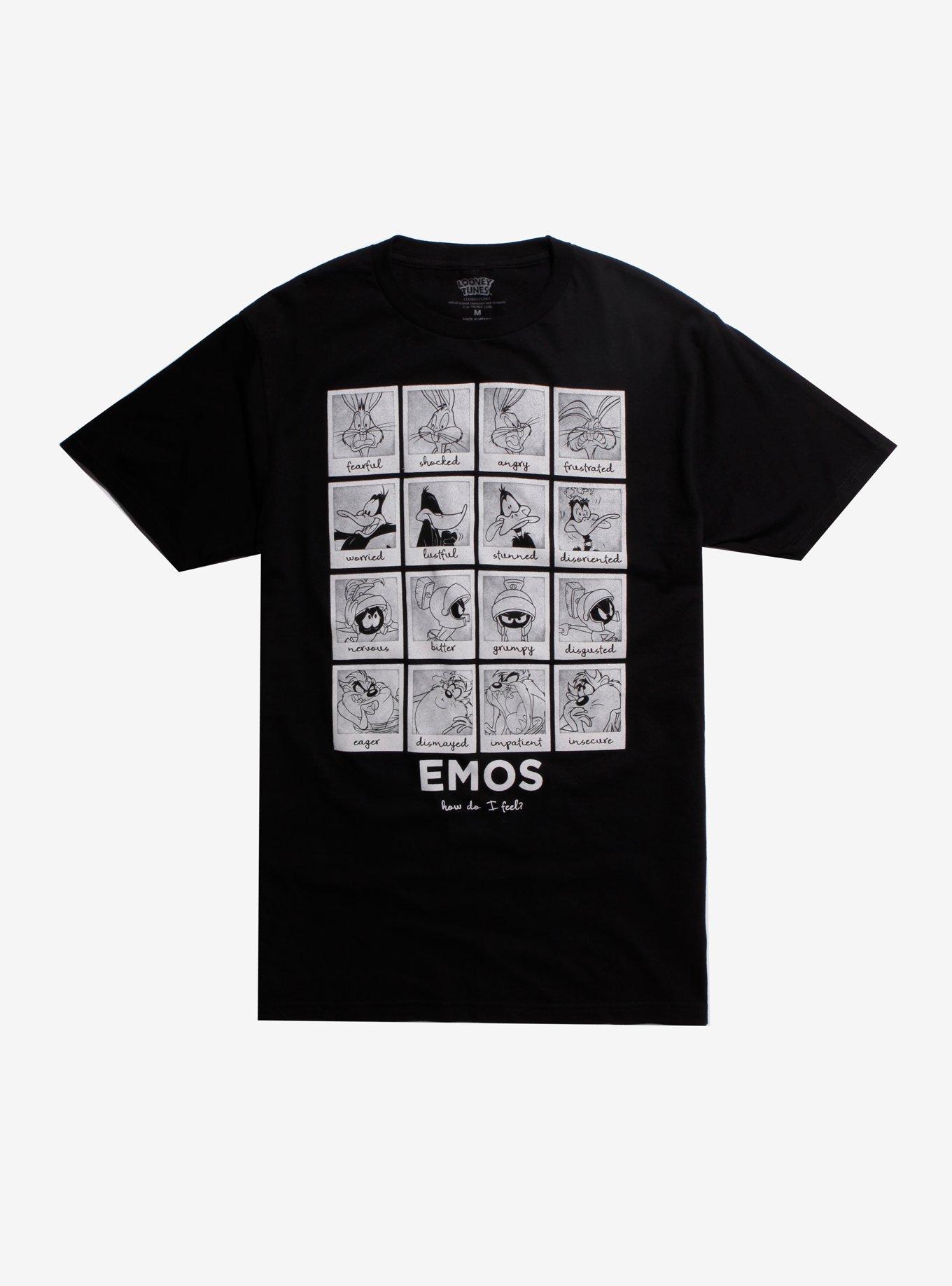 Looney Tunes Emos T-Shirt, BLACK, hi-res