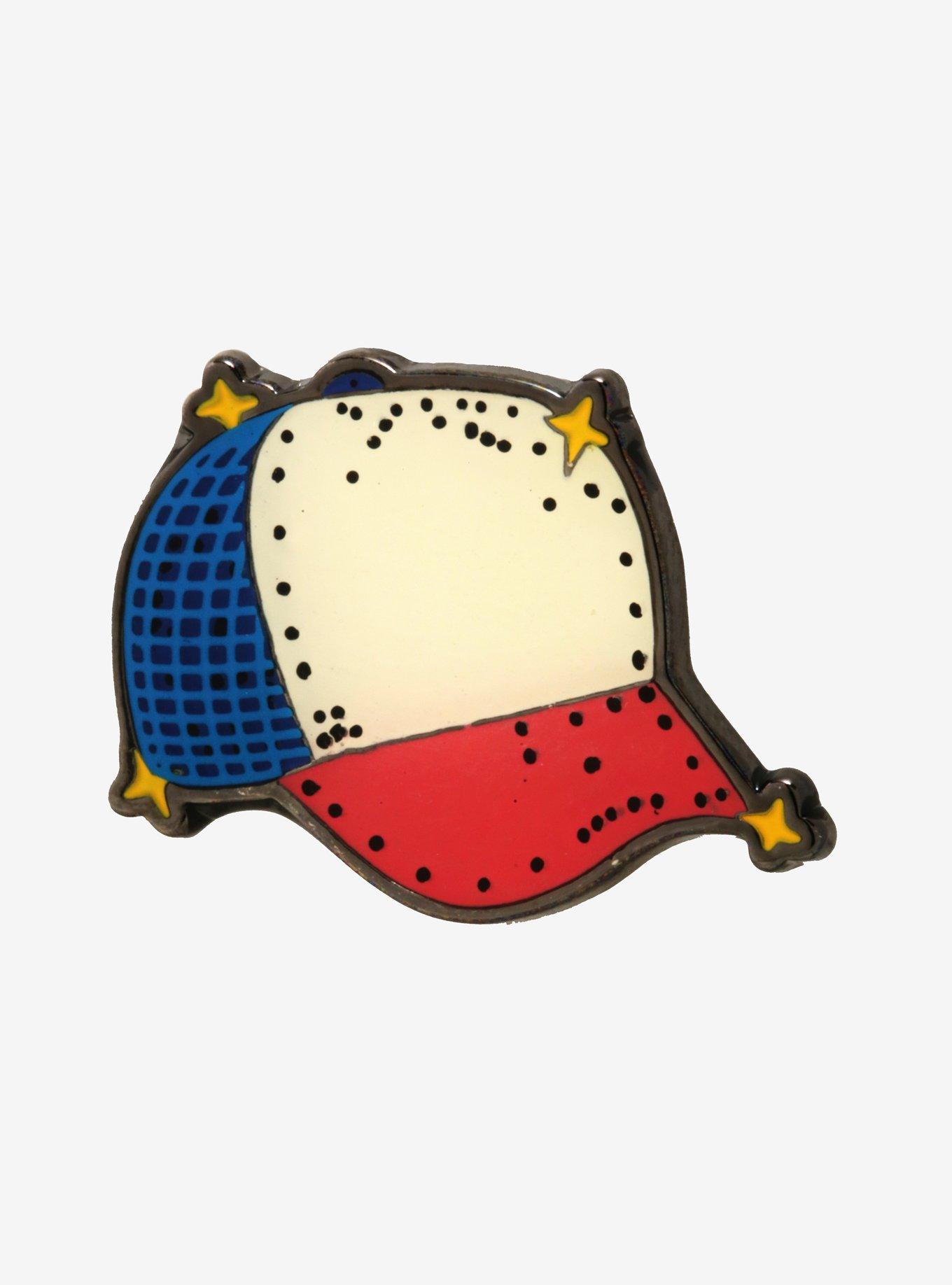 Stranger Things Dustin Hat Enamel Pin, , hi-res