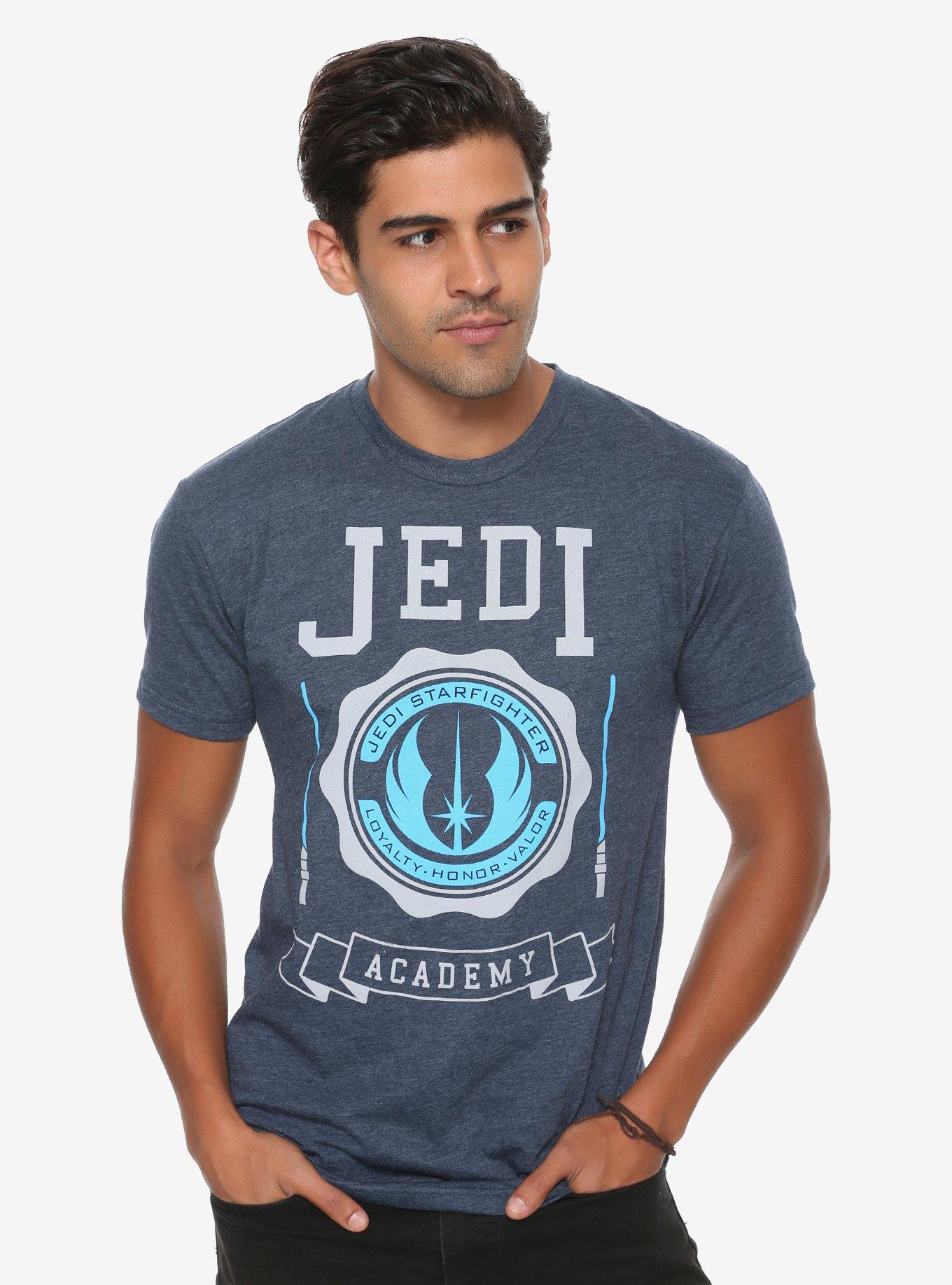 Star Wars Jedi Academy T-Shirt - BoxLunch Exclusive, BLUE, hi-res