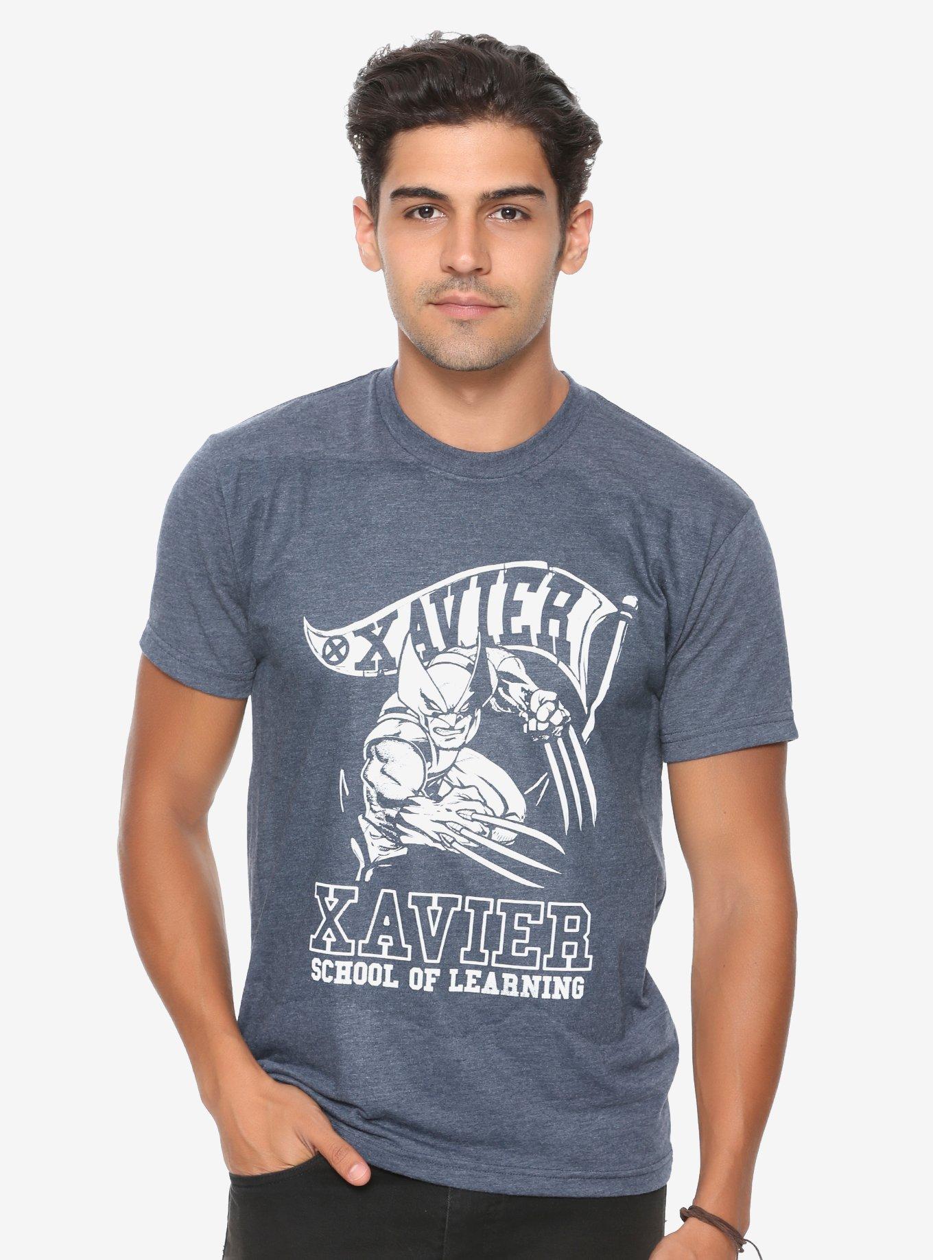 Marvel X-Men Wolverine Xavier School T-Shirt - BoxLunch Exclusive ...