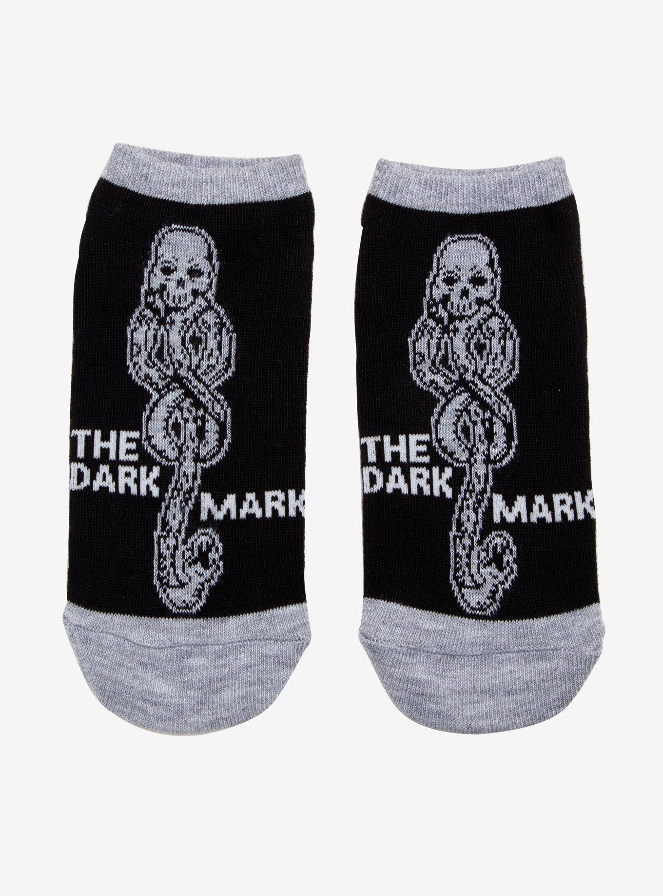 Harry Potter Dark Mark No-Show Socks, , hi-res