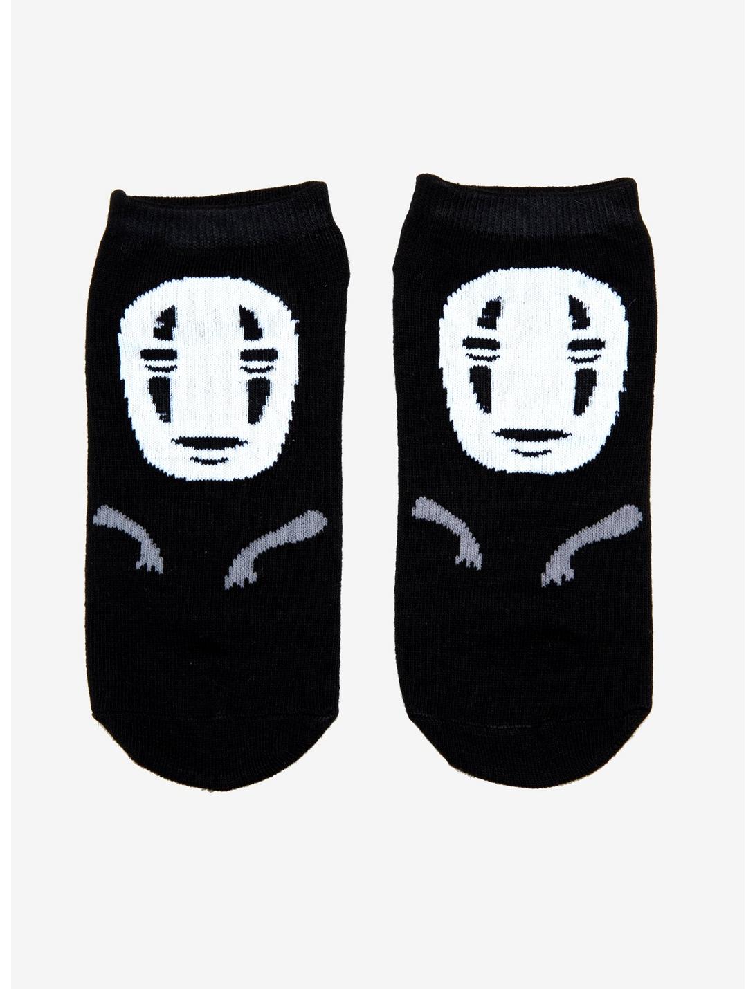 Spirited Away No-Face No-Show Socks, , hi-res