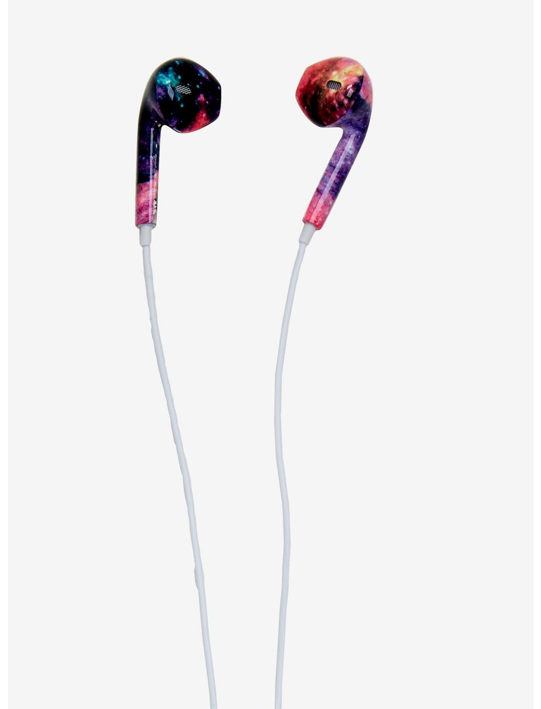 Pink Galaxy Earbuds, , hi-res