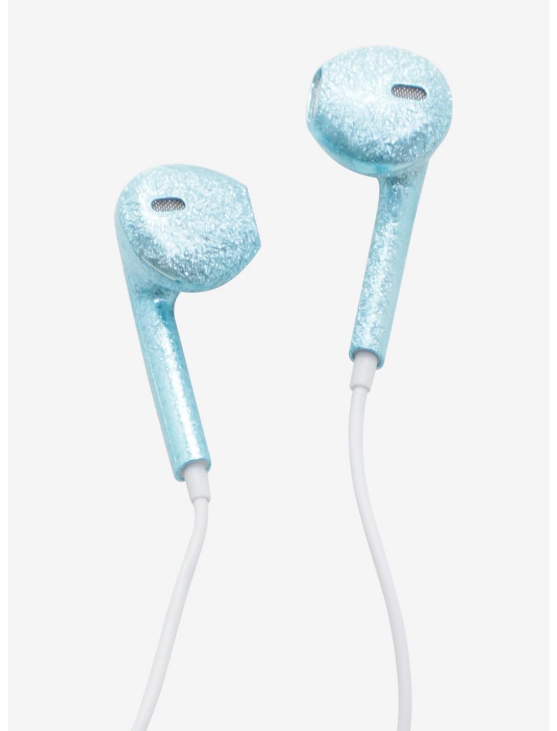 Blue Sparkle Earbuds, , hi-res