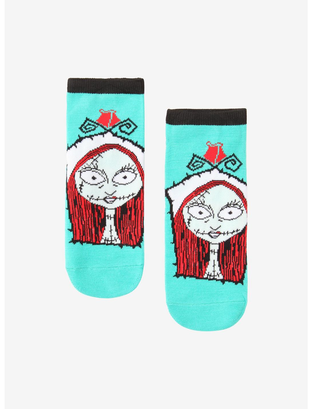 The Nightmare Before Christmas Sally No-Show Socks, , hi-res