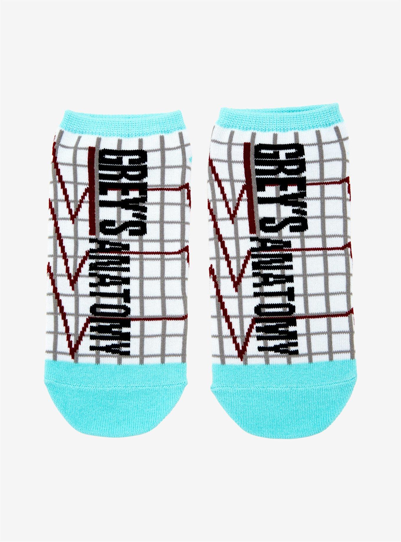 Grey's Anatomy No-Show Socks, , hi-res