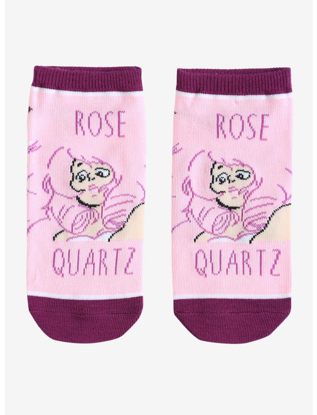 Steven Universe Rose Quartz No-Show Socks, , hi-res