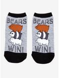 We Bare Bears Win No-Show Socks, , hi-res
