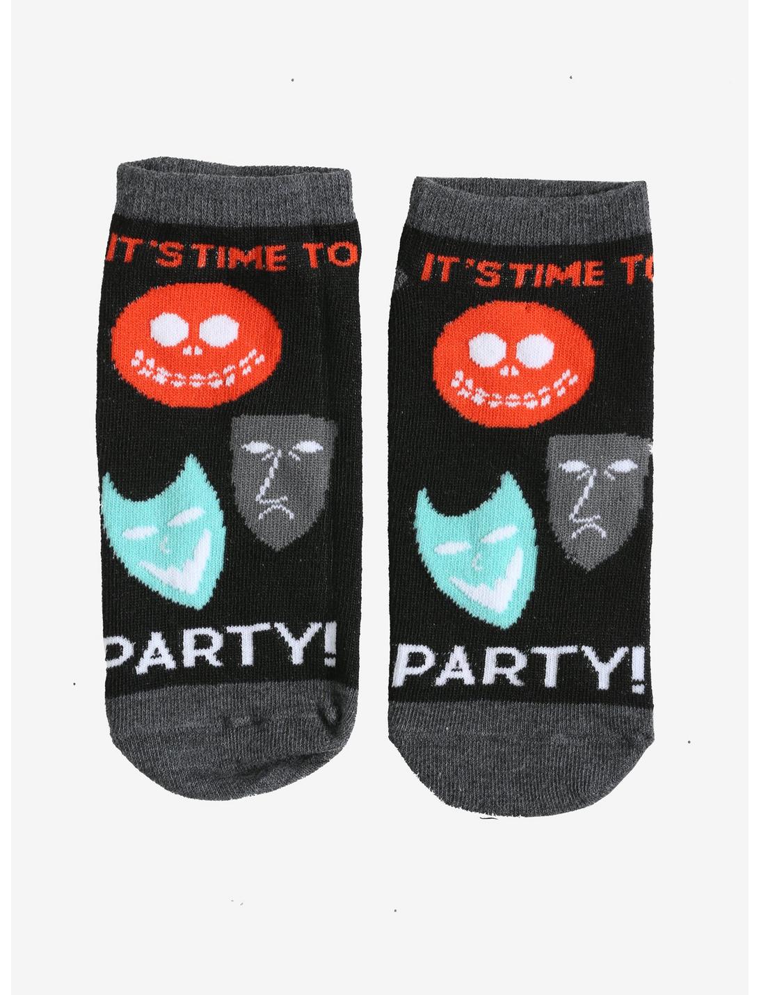 The Nightmare Before Christmas Oogie's Boys Party No-Show Socks, , hi-res