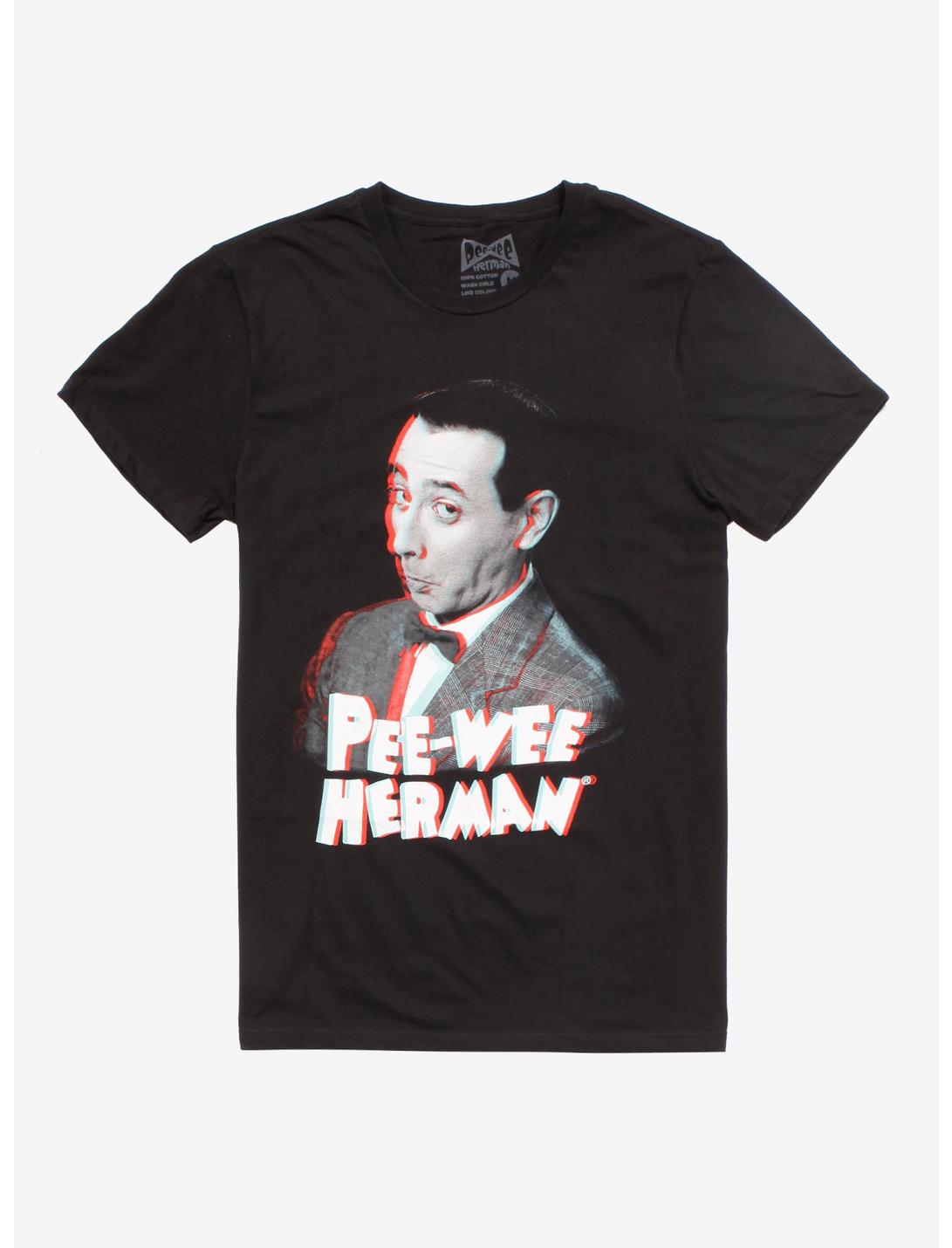 Pee-Wee Herman 3D T-Shirt, BLACK, hi-res