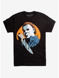 Creepy Co. Halloween Michael Myers Pop Art T-Shirt, BLACK, hi-res