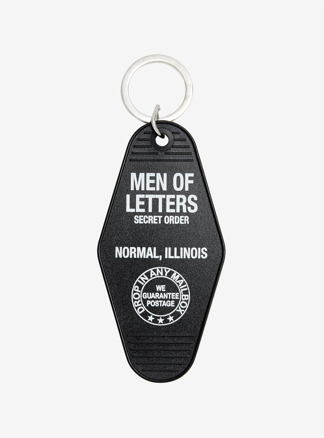Supernatural Men Of Letters Destination Key Chain, , hi-res
