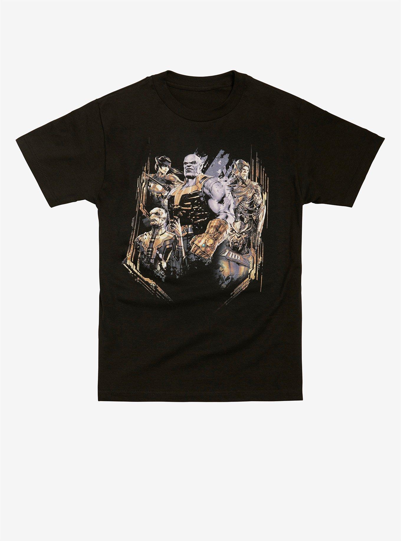 Marvel Avengers: Infinity War Children Of Thanos T-Shirt Hot Topic Exclusive, BLACK, hi-res