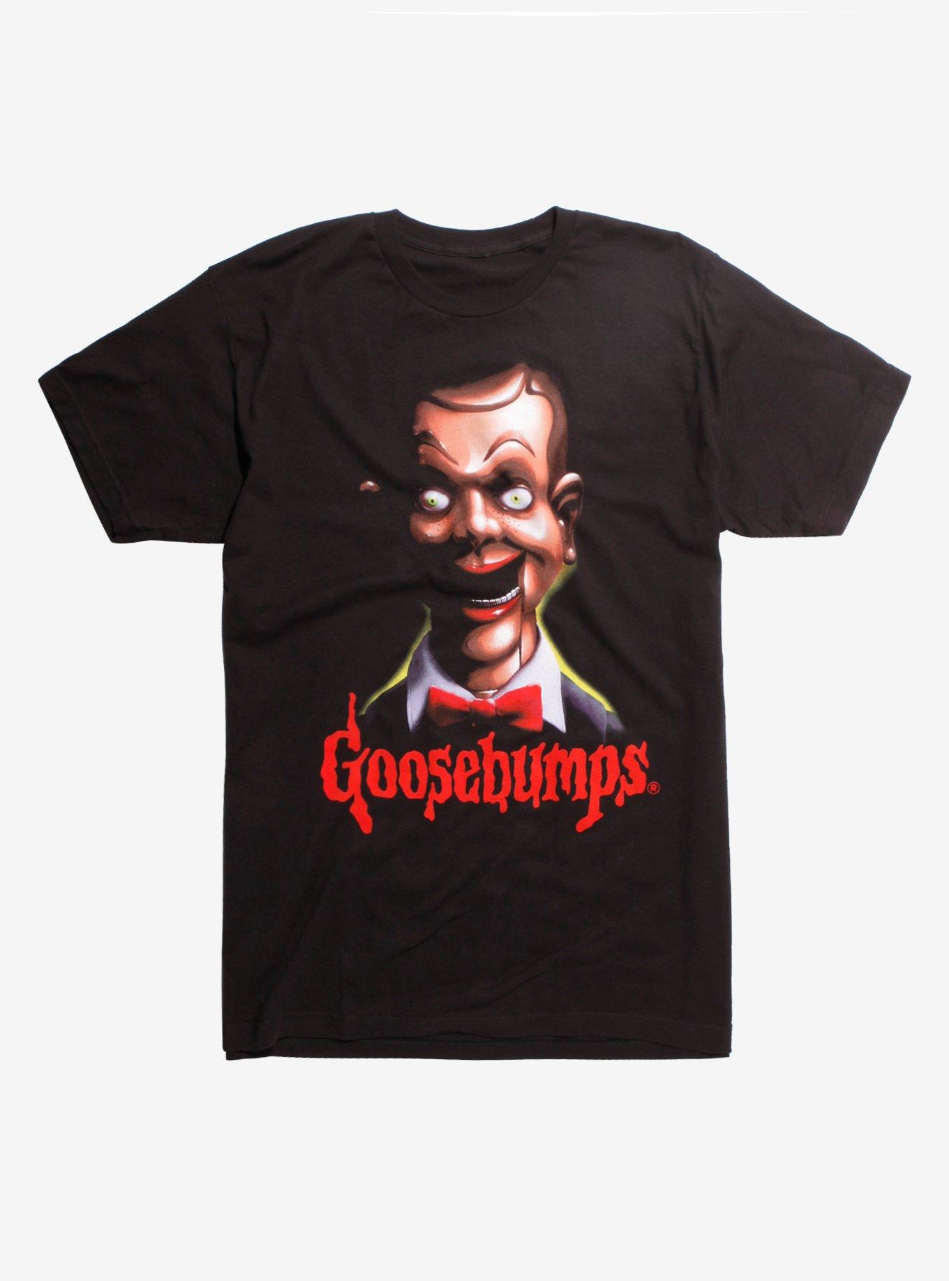 Goosebumps Slappy The Dummy T-Shirt, BLACK, hi-res