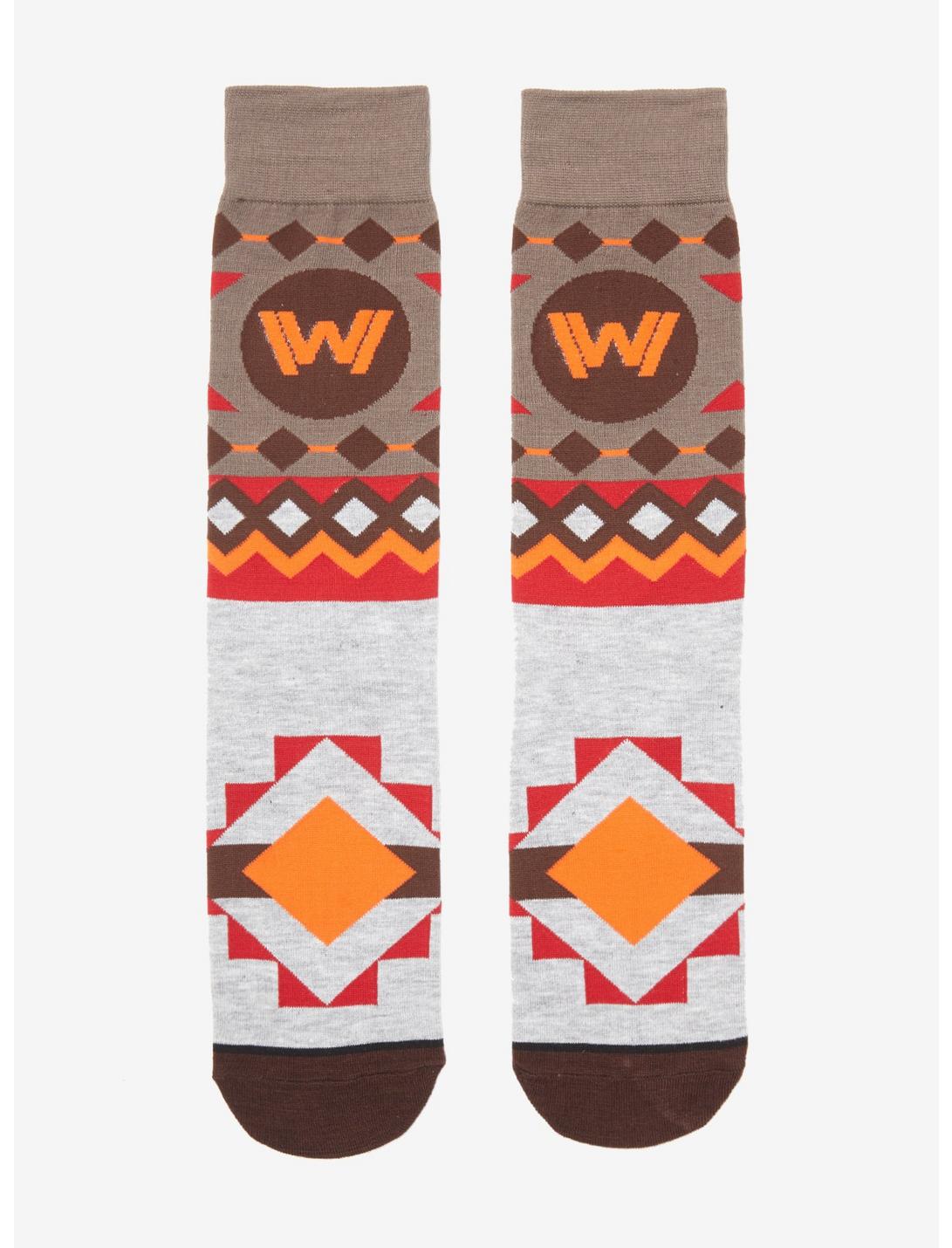 Westworld Western Crew Socks, , hi-res