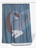 Star Wars Millennium Falcon Shower Curtain, , hi-res
