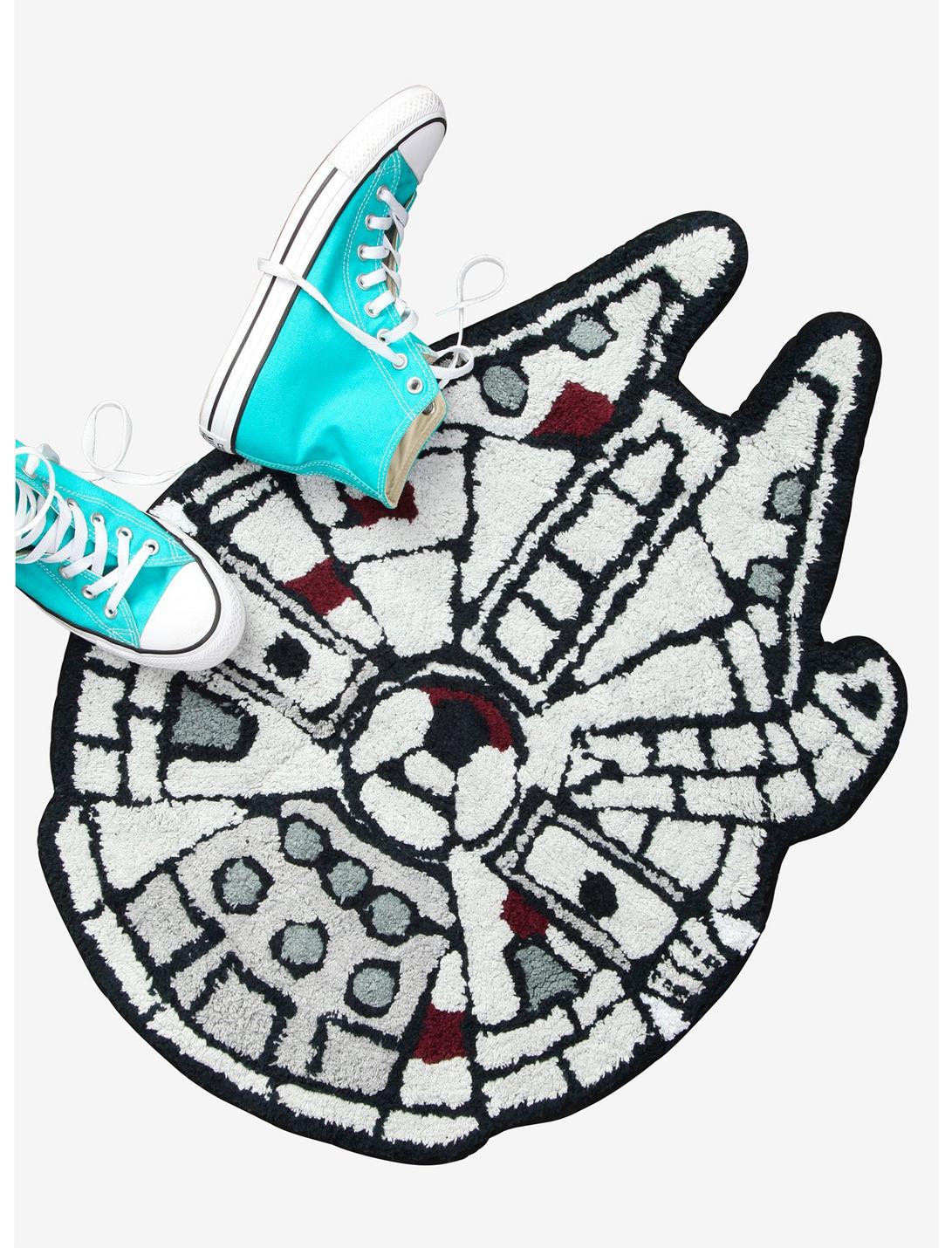 Star Wars Millennium Falcon Tufted Rug - BoxLunch Exclusive, , hi-res