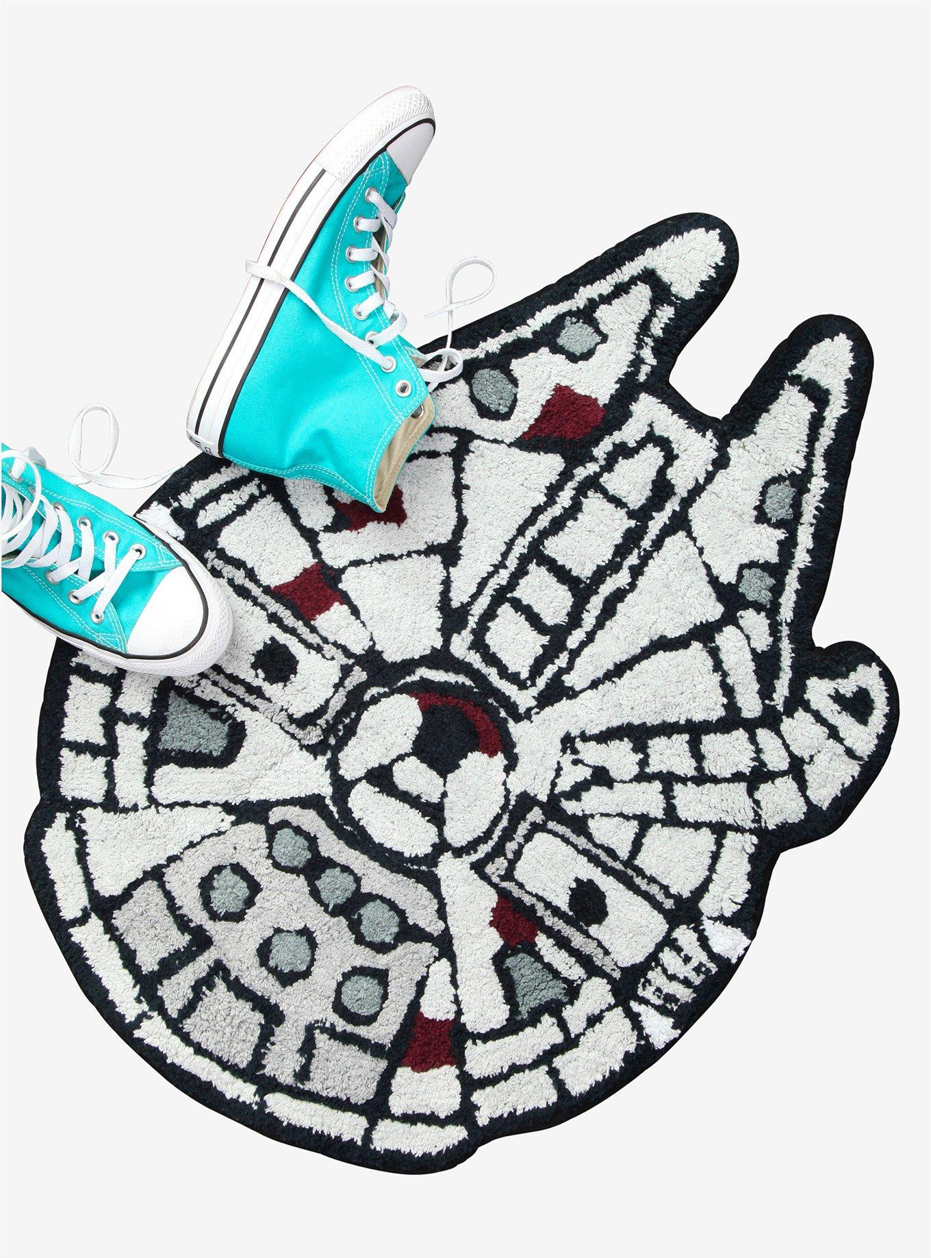Star Wars Millennium Falcon Tufted Rug - BoxLunch Exclusive, , hi-res