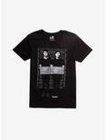 Dan & Phil Police Lineup T-Shirt Hot Topic Exclusive, BLACK, hi-res