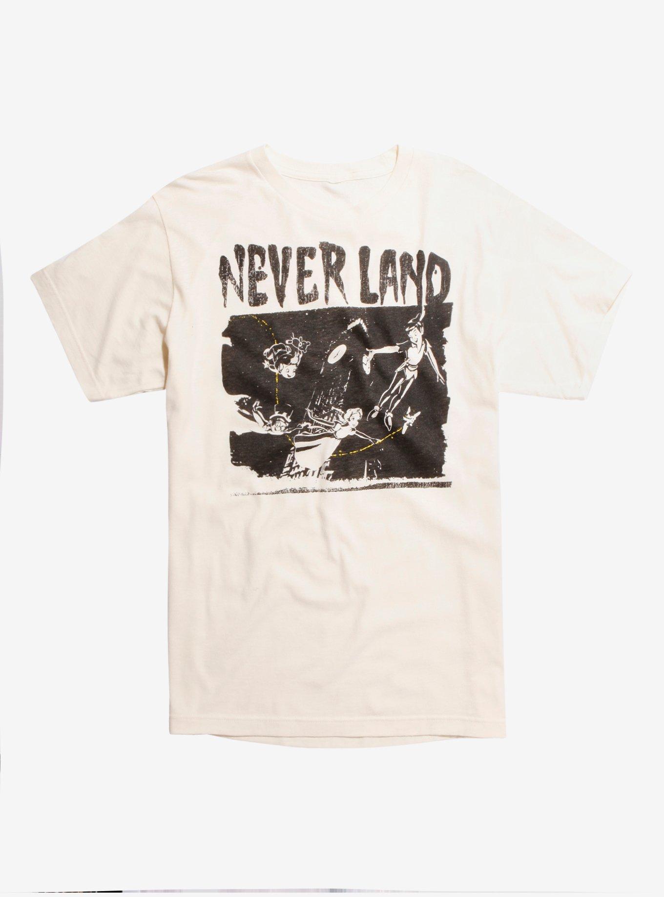 Disney Peter Pan Never Land Metal T-Shirt Hot Topic Exclusive | Hot Topic