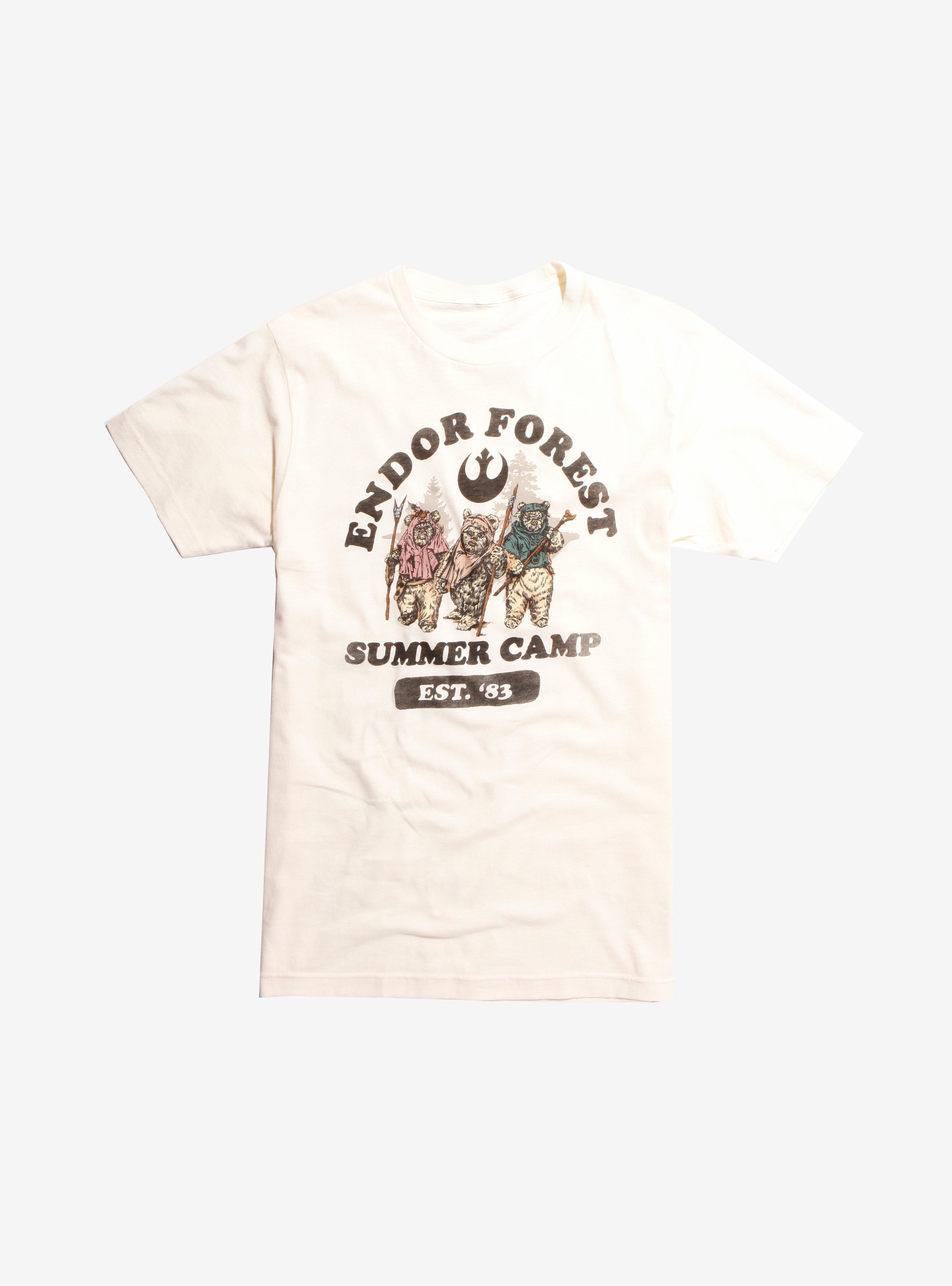 Star Wars Endor Forest Summer Camp T-Shirt Hot Topic Exclusive | Hot Topic