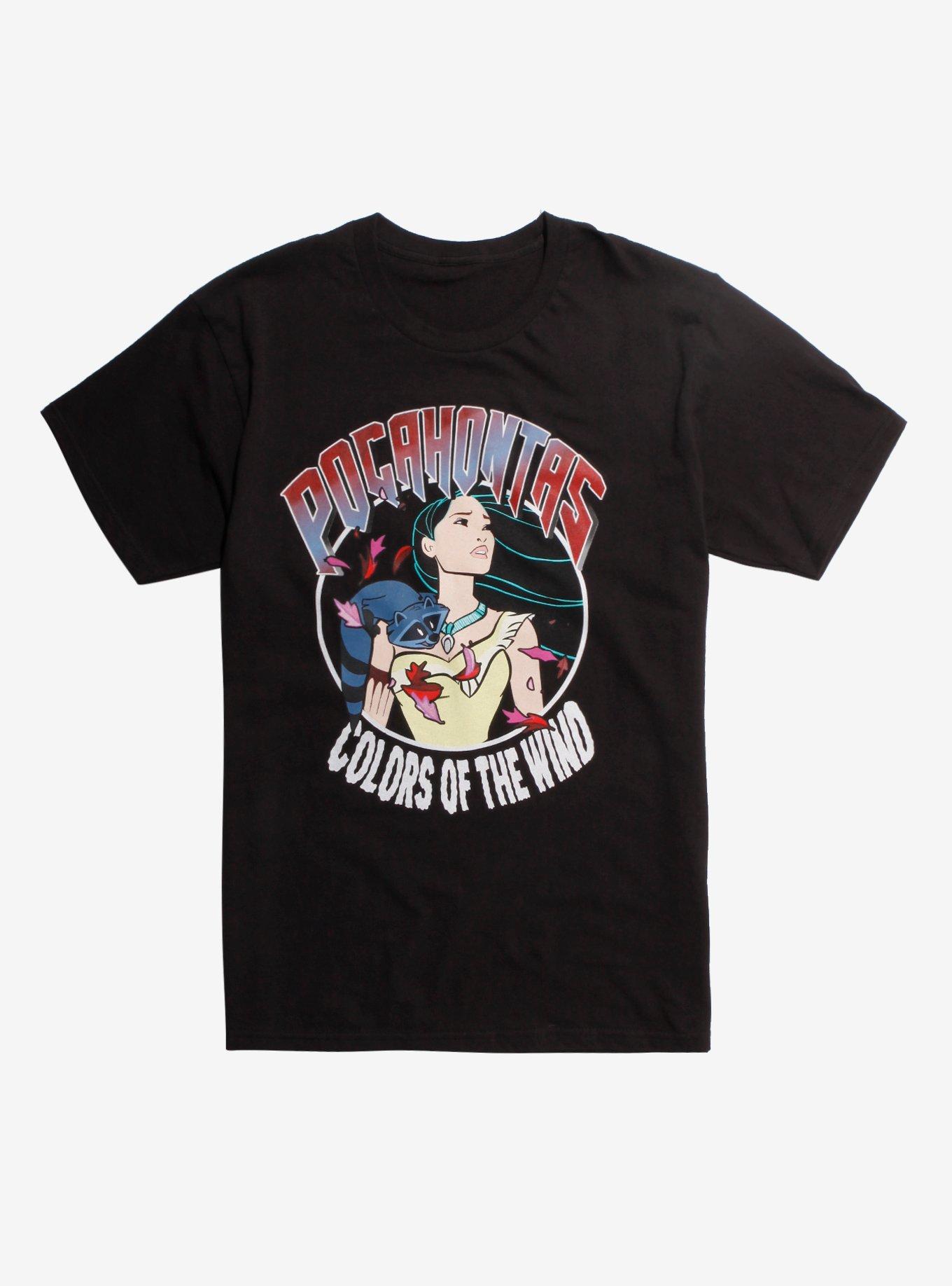 Disney Pocahontas Colors Of The Wind T-Shirt Hot Topic Exclusive | Hot ...