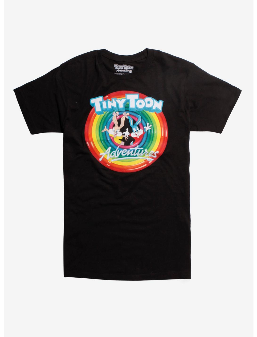 Tiny Toon Adventures Logo T-Shirt, BLACK, hi-res