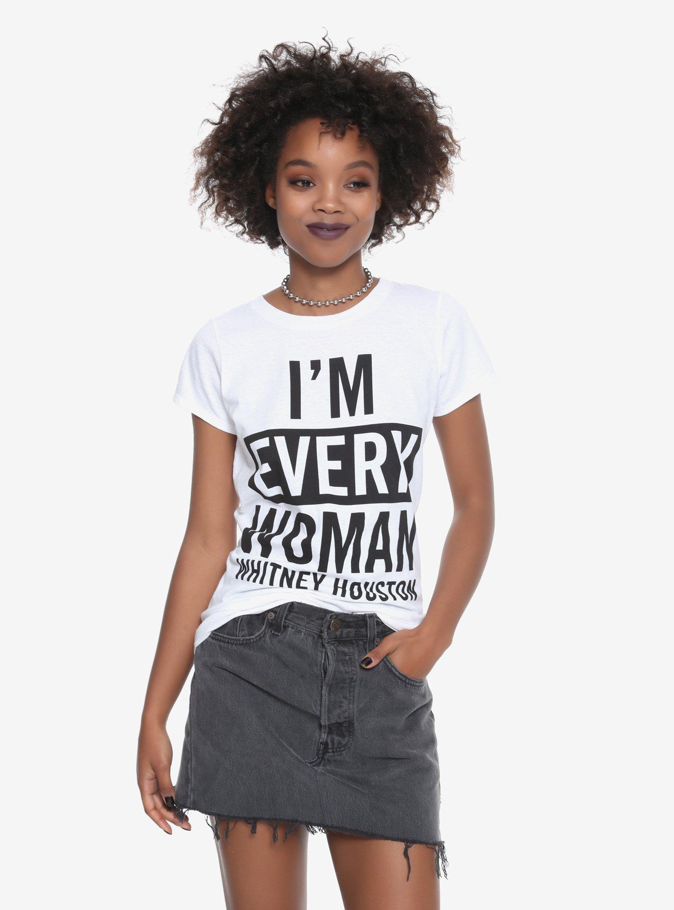 Whitney Houston I'm Every Woman Girls T-Shirt Hot Topic