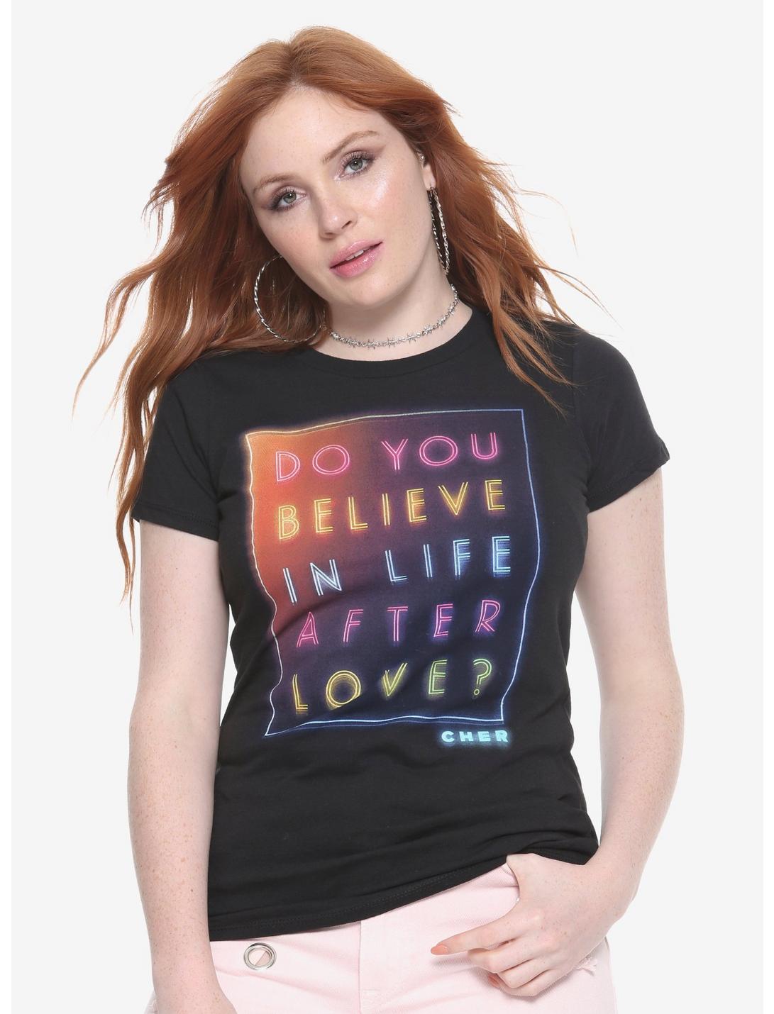 Cher Believe Girls T-Shirt, BLACK, hi-res