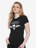 Avenged Sevenfold Deathbat Girls T-Shirt, BLACK, hi-res