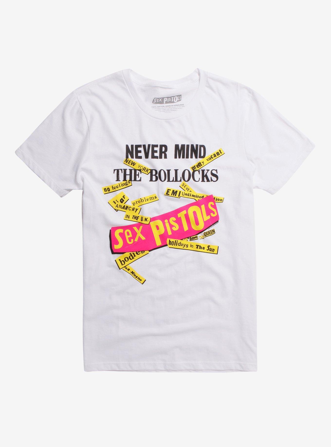 Sex Pistols Never Mind The Bollocks Track List T Shirt Hot Topic 