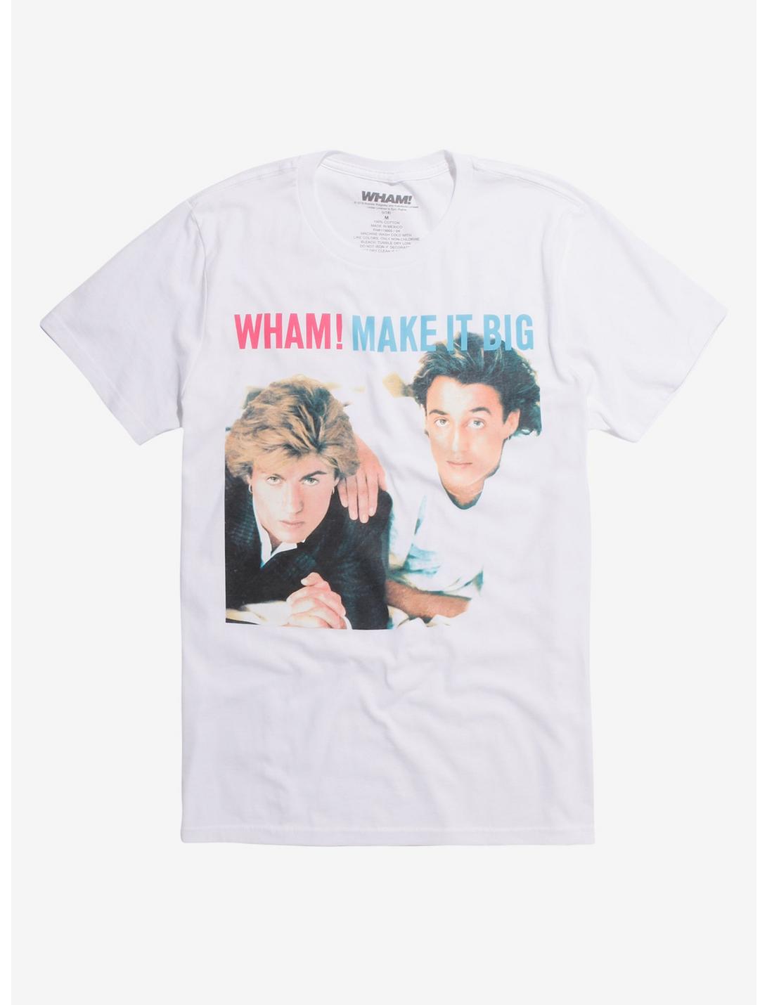 Wham! Make It Big T-Shirt, WHITE, hi-res