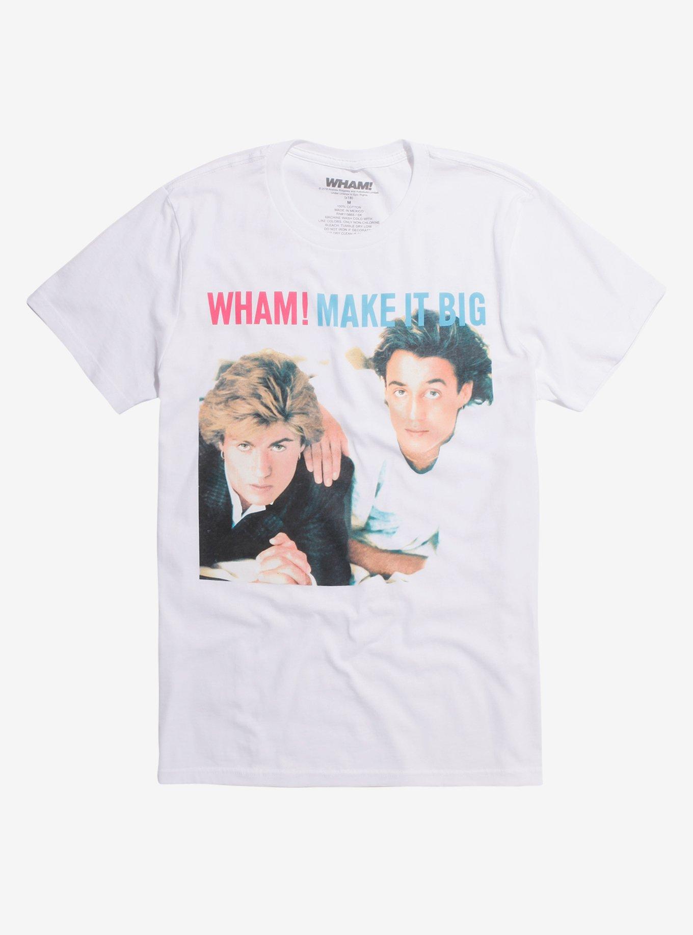 Wham! Make It Big T-Shirt, WHITE, hi-res