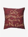 Harry Potter Solemnly Swear Woven Tapestry Throw Pillow, , hi-res