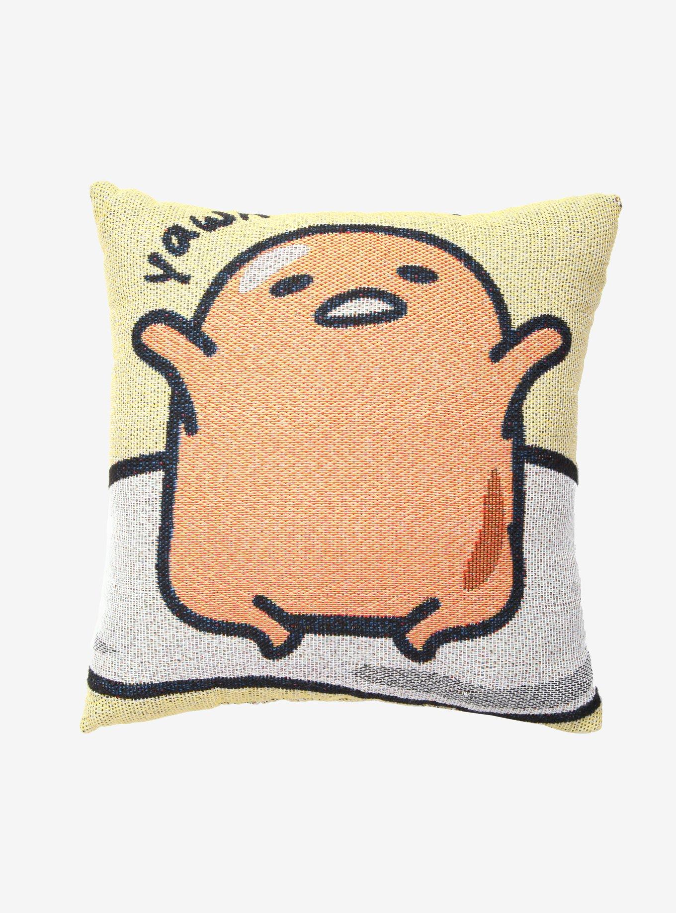 Gudetama Yawn Tapestry Pillow, , hi-res