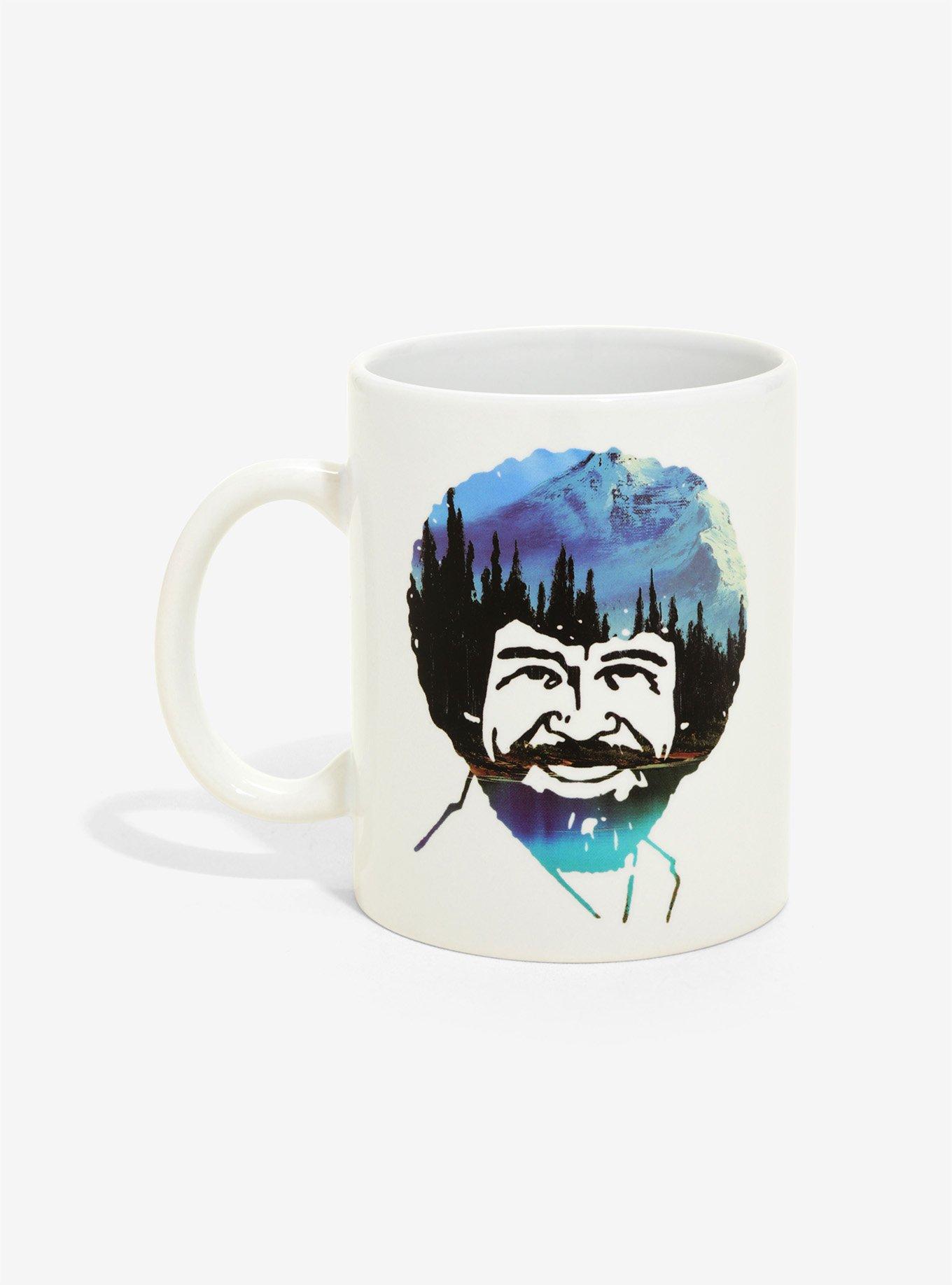 Bob Ross Silhouette Mug - BoxLunch Exclusive, , hi-res