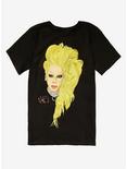 RuPaul Blonde Portrait T-Shirt Hot Topic Exclusive, BLACK, hi-res