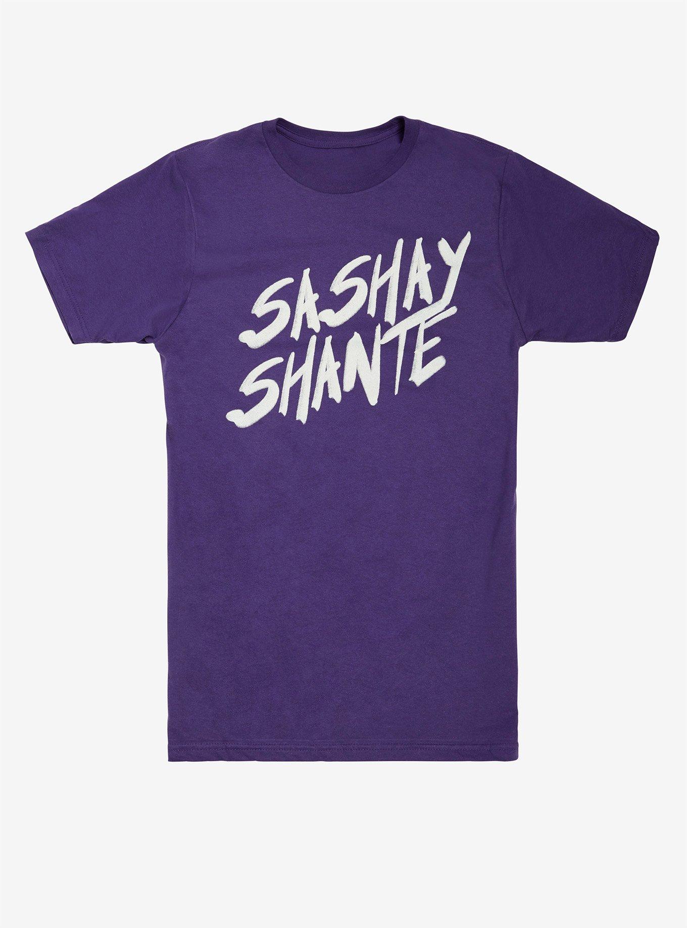 RuPaul Sashay Shante T-Shirt Hot Topic Exclusive, PURPLE, hi-res