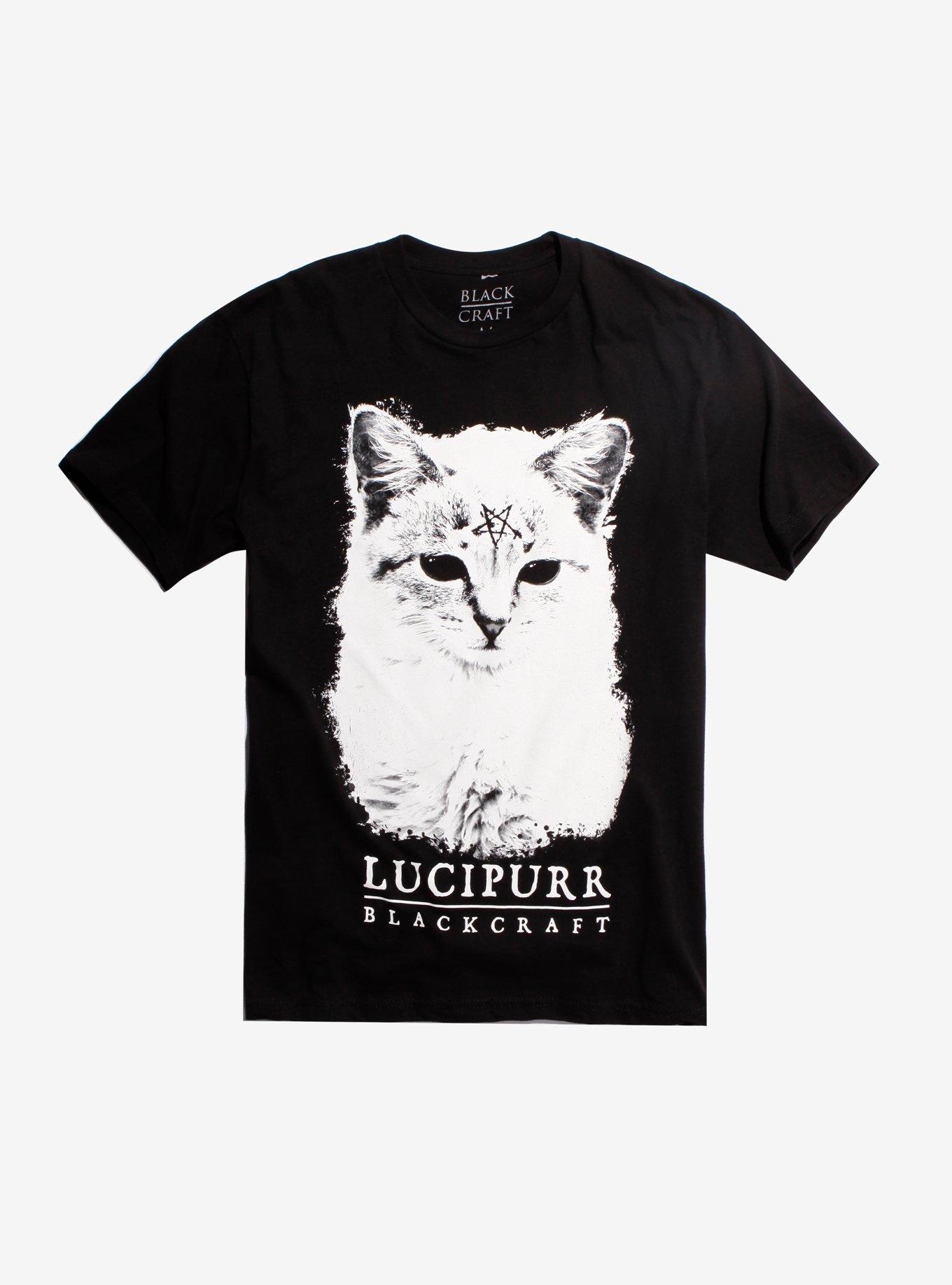 BlackCraft Lucipurr T-Shirt Hot Topic Exclusive | Hot Topic