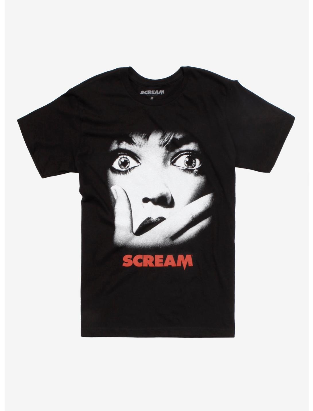 Scream Poster T-Shirt, BLACK, hi-res