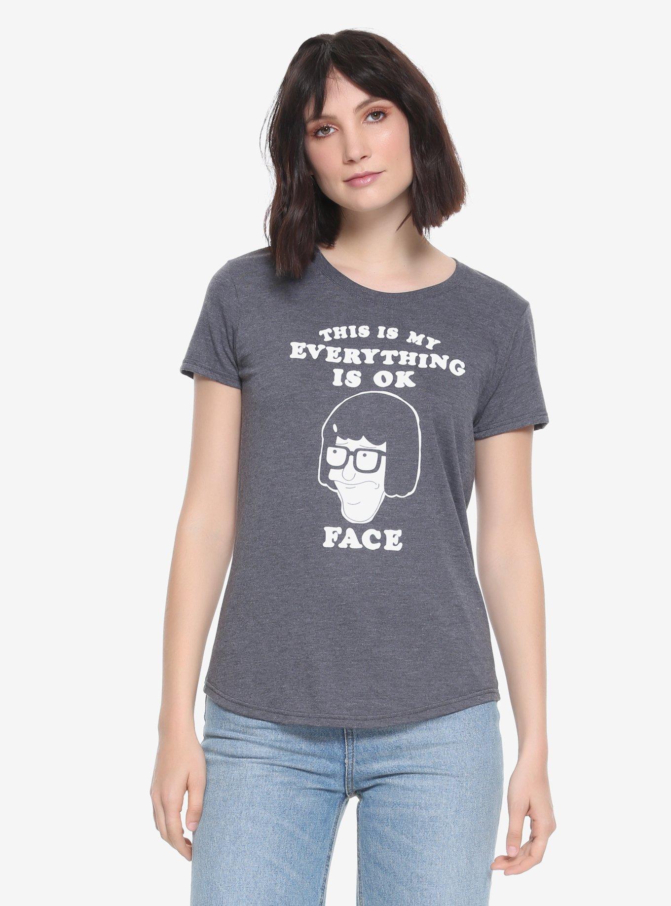 Bob's Burgers Okay Face Womens Tee BoxLunch Exclusive BoxLunch