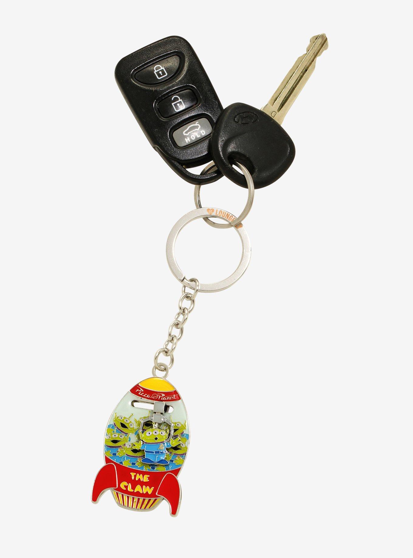 Disney Pixar Toy Story Claw Game Enamel Key Chain - BoxLunch Exclusive, , hi-res