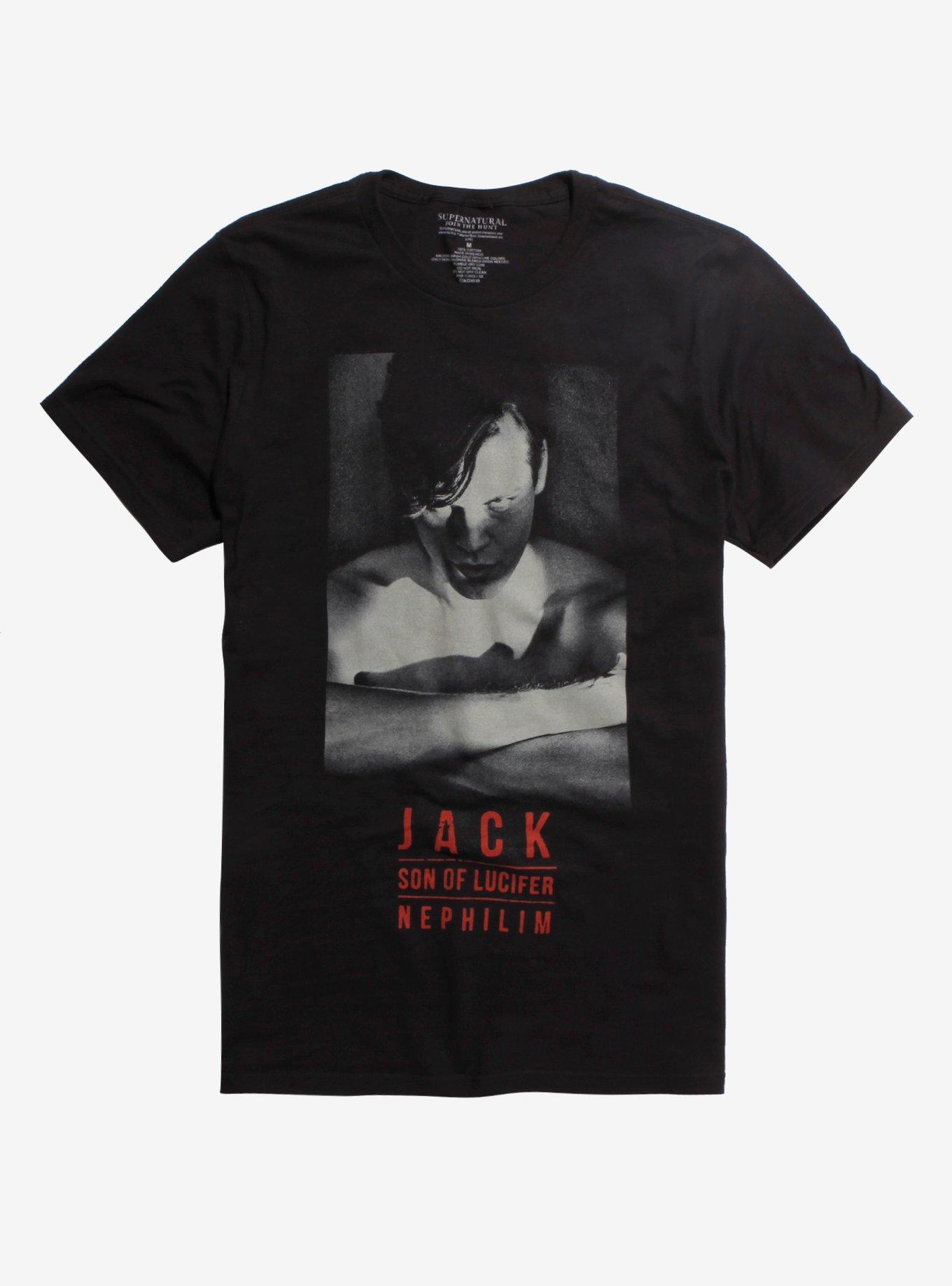 Supernatural Jack T-Shirt Hot Topic Exclusive, BLACK, hi-res