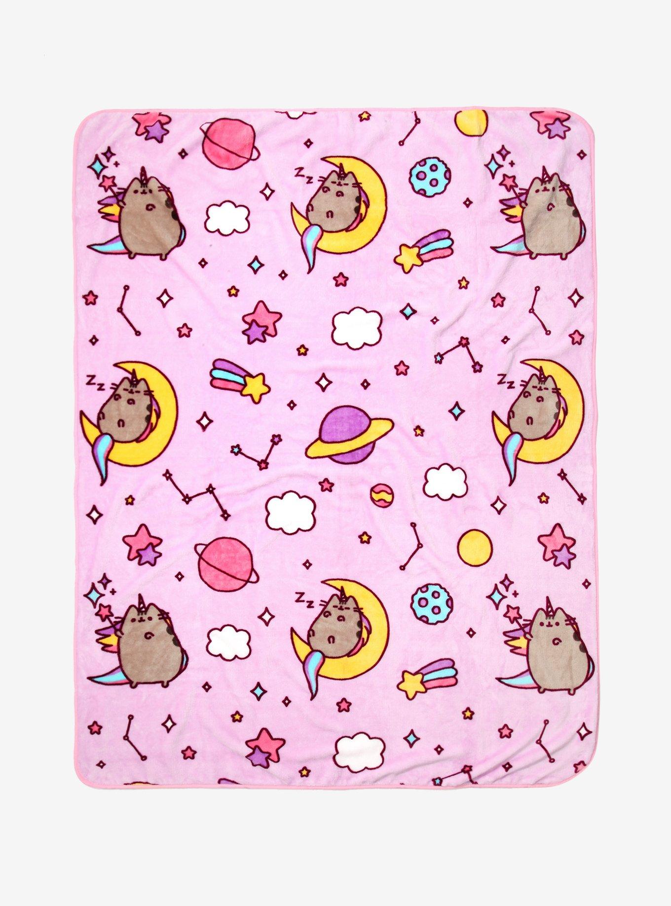 Pusheen Constellation Throw Blanket