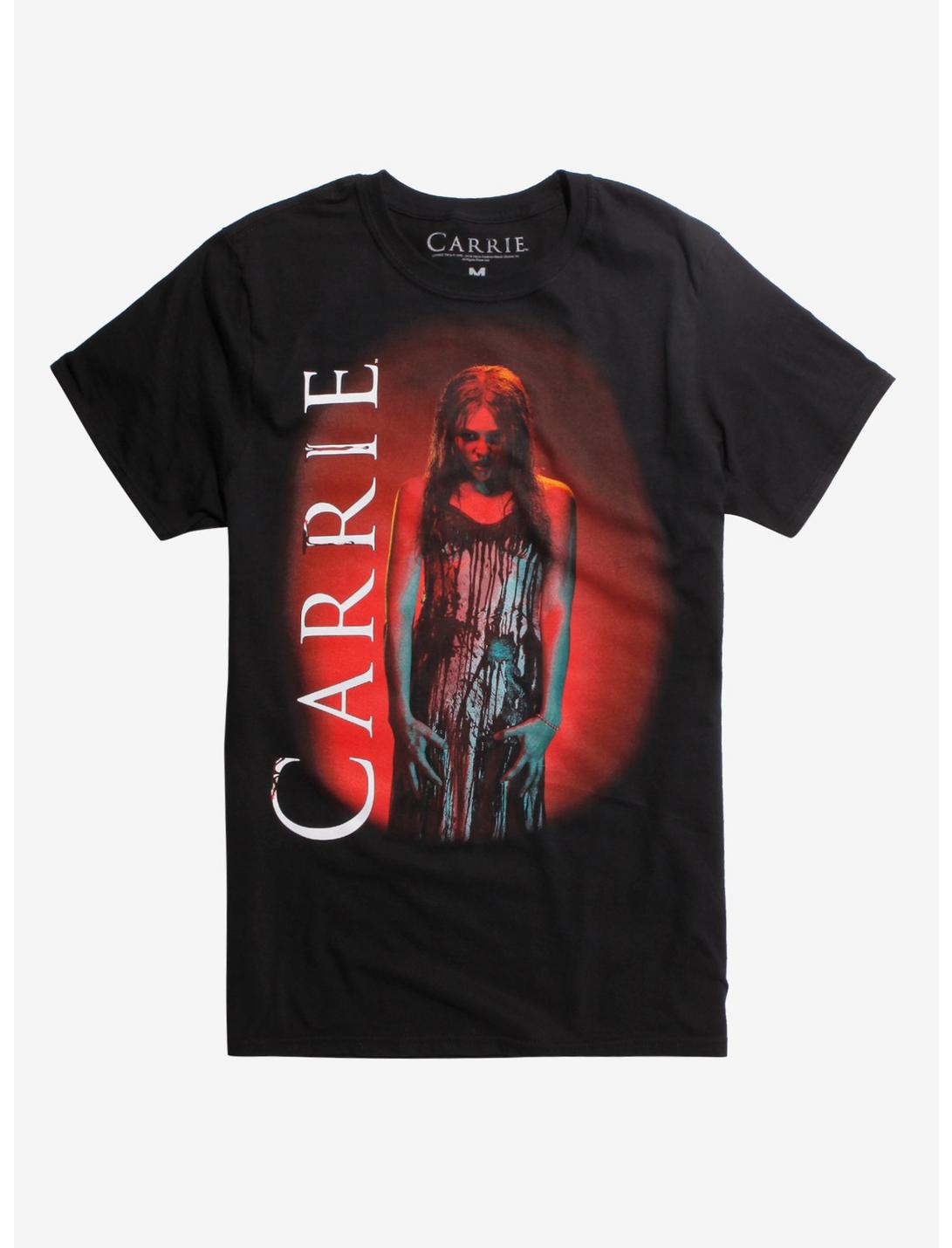 Carrie Bloody Dress T-Shirt Hot Topic Exclusive, GREY, hi-res